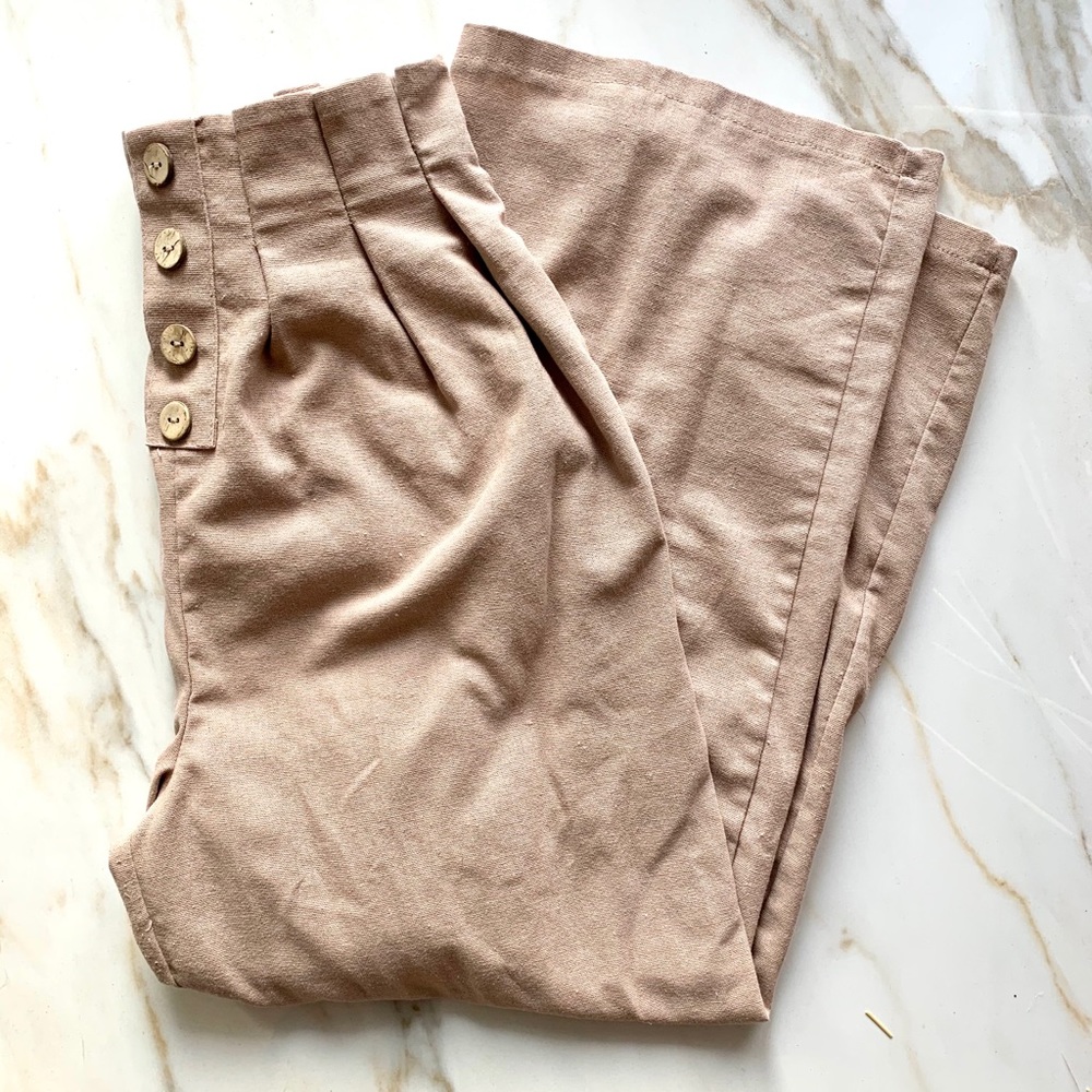 Ruffle Waist Trousers